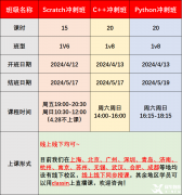 犀牛藍橋杯青少組省賽沖刺班課程安排！